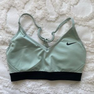 Mint Green Nike Sports Bra